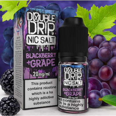 Double Drip Nic Salt Blackberry & Grape 10ml E-liquid - 20mg NikotinsalzBefriedigen Sie Ihr Verlangen nach fruchtigen Aromen mit Double Drip's Blackberry & Grape Nic Salt E-Liquid. Diese köstliche Mischung besteht aus einer Mischung aus scharfen, konfitürartigen Brombeeren und saftigen lila Trauben, die einen reichen und geschmackvollen Inhalationsvorgang erzeugen, der beim Ausatmen süß und weich ist. Dieses E-Liquid ist ein Muss für jeden Fruchtfan.Spezifikation:10ml Nikotin-Salz E-Liquid50/50 PG/VGErhältlich in 10mg & 20mg NikotinstärkeHergestellt in GroßbritannienDouble Drip Nic Salt wird als 10ml E-Liquid geliefert und enthält 20mg Nikotin.50% VG / PG20 mg Nikotinsalz13949Double Drip Coil Sauce UK5,50 CHFsmoke-shop.ch5,50 CHF Double Drip Nic Salt Blackberry & Grape 10ml E-liquid - 20mg NikotinsalzBefriedigen Sie Ihr Verlangen nach fruchtigen Aromen mit Double Drip's Blackberry & Grape Nic Salt E-Liquid. Diese köstliche Mischung besteht aus einer Mischung aus scharfen, konfitürartigen Brombeeren und saftigen lila Trauben, die einen reichen und geschmackvollen Inhalationsvorgang erzeugen, der beim Ausatmen süß und weich ist. Dieses E-Liquid ist ein Muss für jeden Fruchtfan.Spezifikation:10ml Nikotin-Salz E-Liquid50/50 PG/VGErhältlich in 10mg & 20mg NikotinstärkeHergestellt in GroßbritannienDouble Drip Nic Salt wird als 10ml E-Liquid geliefert und enthält 20mg Nikotin.50% VG / PG20 mg Nikotinsalz13949Double Drip Coil Sauce UK5,50 CHFsmoke-shop.ch5,50 CHF