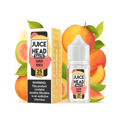 Juice Head - Guava Peach - Nikotinsalz vers. StärkenJuice Head - Guava Peach - 10mg Nikotinsalz10 mg NikotinsalzGeschmack: Guave mit Pfirsich13920Juice Head - Premium Liquids aus UK5,00 CHFsmoke-shop.ch5,00 CHF