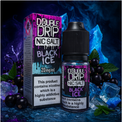 Double Drip Nic Salt Black Ice 10ml E-liquid - 20mg NikotinsalzEntdecken Sie den köstlich komplexen Geschmack von Double Drip's Black Ice, ein reichhaltiges und genussvolles Aroma, das sich von anderen abhebt. Erleben Sie die herbe, spritzige Süße saftiger und reifer schwarzer Johannisbeeren, perfekt ergänzt durch eine ausgewogene Mischung aus warmem und würzigem Anis, abgerundet durch einen erfrischenden Hauch von kühlem Menthol.Spezifikation:10ml Nikotin-Salz E-Liquid50/50 PG/VGErhältlich in 10mg & 20mg NikotinstärkeHergestellt in GroßbritannienDouble Drip Nic Salt wird als 10ml E-Liquid geliefert und enthält 20mg Nikotin.50% VG / PG20 mg Nikotinsalz13951Double Drip Coil Sauce UK5,50 CHFsmoke-shop.ch5,50 CHF Double Drip Nic Salt Black Ice 10ml E-liquid - 20mg NikotinsalzEntdecken Sie den köstlich komplexen Geschmack von Double Drip's Black Ice, ein reichhaltiges und genussvolles Aroma, das sich von anderen abhebt. Erleben Sie die herbe, spritzige Süße saftiger und reifer schwarzer Johannisbeeren, perfekt ergänzt durch eine ausgewogene Mischung aus warmem und würzigem Anis, abgerundet durch einen erfrischenden Hauch von kühlem Menthol.Spezifikation:10ml Nikotin-Salz E-Liquid50/50 PG/VGErhältlich in 10mg & 20mg NikotinstärkeHergestellt in GroßbritannienDouble Drip Nic Salt wird als 10ml E-Liquid geliefert und enthält 20mg Nikotin.50% VG / PG20 mg Nikotinsalz13951Double Drip Coil Sauce UK5,50 CHFsmoke-shop.ch5,50 CHF