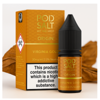 10 ml POD SALT Fusion - Origin Virginia Gold -20 mg - Nikotinsalz LiquidPod Salt Origin Virginia Gold 20mg Nikotin 30ml fängt die Essenz des klassischen Mid-West Rolling Tabaks mit einem tiefen, gut gerösteten Geschmack ein. Mild, aber geschmackvoll, ist dieses Liquid mit einem subtilen Hauch von süßer Vanille verbessert, wodurch eine glatte und befriedigende vape, dass Sie immer wieder für mehr kommen wird. Perfekt für Tabak-Enthusiasten, die einen raffinierten Vape für den ganzen Tag suchen.- Geschmacksprofil: Tabak, Vanille- Inhalt: 10ml- Nikotinstärke: 11mg / 20mg- Mischungsverhältnis: 50VG/50PGFür das beste Pod Salt-Erlebnis empfehlen wir den MTL-Stil und jedes Gerät mit niedriger Wattzahl (10-20 Watt), mittlerem bis engem Zug und einem Widerstand von 0,8-1,2 Ohm.10 ml POD SALT - Origin Virgina -20 mg - Nikotinsalz LiquidMit einem Nikotingehalt von 20mg/ml ist wenig Dampf erforderlich um den Nikotinbedarf zu befriedigen. Das Nikotinsalz ermöglicht einen viel sanfteren Throat Hit als regulär. Diese Kombination ist optimal für Podsystem und MTL-Verdampfer!Pod Salt repliziert die in Tabakblättern natürlich vorkommenden Nikotinsalze, um ein perfekt glattes Erlebnis mit minimaler Rachenreizung zu erzielen. Mit Nikotinsalzen wird das Nikotin schneller absorbiert und bleibt länger erhalten, um ein höheres Maß an Zufriedenheit zu erzielen als mit herkömmlichen Nikotin-E-Flüssigkeiten.Diese Kombination von Faktoren hilft mehr Rauchern beim Übergang vom Tabakkonsum, und auch viele derzeitige Vaper stellen den Wechsel ein. Stealth-Vaping war noch nie einfacher oder befriedigender.Inhalt: 10 mlNikotingehalt: 20 mgMischverhältnis: 50% PG / 50% VGInhaltstoffe: Propylenglykol, pflanzliches Glyzerin, Aromen, Nikotin13402Pod Salt - Nikotinsaltz6,90 CHFsmoke-shop.ch6,90 CHF