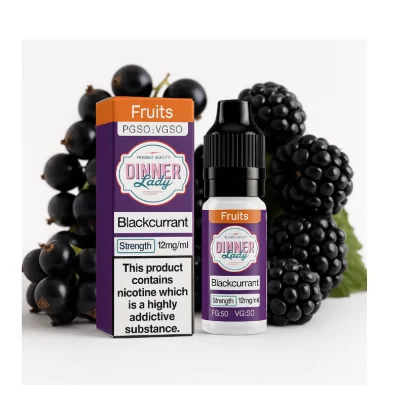 10 ml Dinner Lady Fruits - Blackcurrant - TPD2 - 6 mgLieferumfang: 1x 10 ml Dinner Lady Fruits - Blackcurrant - TPD2 vers. Nikotinstärken10 ml PET TPD 2 ReadyMischverhältnis: 50 VG / 50 PGBlackcurrant 50/50 von Dinner Lady imitiert den Geschmack der klassischen Waldfrucht. Die dunklen und süßen Noten der Brombeere kommen beim Einatmen durch und werden beim Ausatmen durch einen saftigen Geschmack ergänzt.Blackcurrant 50/50 von Dinner Lady gibt es als 10ml mit entweder 3, 6 oder 12mg Nikotin.50%13513Dinner Lady5,90 CHFsmoke-shop.ch5,90 CHF