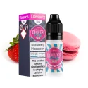 Dinner Lady Strawberry Macaroon 10ml Nic Salt E-Liquid vers. Nikotinstärken