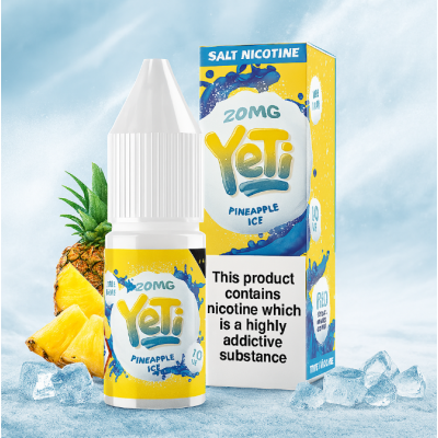 Yeti Nikotinsalz - Pineapple ICE - Verschidende Nikotin-StärkenLieferumfang: 1xYeti Nikotinsalz - Pineapple ICE - 20mg/ml 10mlGeschmack: Ananas on IceErlebe die frostige Fusion von Ananas, gekühlt bis in arktische Tiefen. Dieses salzige Gebräu hat die polaren Weiten durchquert und ist mit einer Knusprigkeit angekommen, die den eisigen Temperaturen trotzt.VG/PG 60/40Schnelle NikotinaufnahmeSanfteres Gefühl im Hals, trotz höherer Dosierungneutralerer GeschmackOptimal nutzbar für POD Systeme oder MTL Tanks15037Yeti E-Liquid UK5,50 CHFsmoke-shop.ch5,50 CHF