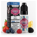 Dinner Lady Pink Berry Salt Nic 10ml E-liquid TPD2 20mg Nikotinsalz