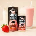 Milk King Strawberry 100ml 0mg shortfill e-liquid