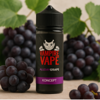 Vampire Vape Koncept 70/30 - All Day Grape - 100ml - Koncept XIXLieferumfang: Vampire Vape Koncept 70/30 - All Day Grape - 100ml - Koncept XIXAll Day Grape ist eine der kultigsten Geschmacksrichtungen.Ein herrlich fruchtiger Traubengeschmack, der ideal ist, um in einem wärmeren Klima zu dampfen. Aber, wie es auf der Flasche steht, kann man den ganzen Tag dampfen, in der Sonne oder im Schatten.Die Koncept-Reihe ist eine 70VG/30PG 100ml Mischung in einer 120ml Flasche. 13154Vampire Vape21,00 CHFsmoke-shop.ch21,00 CHF