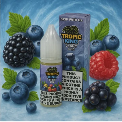 Tropic King Iced Salt Berry Breeze 10ml - 20mgTropic King Iced Salt Berry Breeze 10ml - 20mgBerry Breeze Iced Salts von Tropic King besteht aus einer Kombination von vier Beeren, die Noten von säuerlichen Brombeeren, süßen Blaubeeren, leckeren exotischen schwarzen Johannisbeeren und einem Hauch von spritzigen Himbeeren miteinander verbinden.Berry Breeze Iced Salts von Tropic King ist als 10ml Nikotinsalz erhältlich und enthält 20mg Nikotin.50% PG 50% VG11263candy king5,90 CHFsmoke-shop.ch5,90 CHF Tropic King Iced Salt Berry Breeze 10ml - 20mgTropic King Iced Salt Berry Breeze 10ml - 20mgBerry Breeze Iced Salts von Tropic King besteht aus einer Kombination von vier Beeren, die Noten von säuerlichen Brombeeren, süßen Blaubeeren, leckeren exotischen schwarzen Johannisbeeren und einem Hauch von spritzigen Himbeeren miteinander verbinden.Berry Breeze Iced Salts von Tropic King ist als 10ml Nikotinsalz erhältlich und enthält 20mg Nikotin.50% PG 50% VG11263candy king5,90 CHFsmoke-shop.ch5,90 CHF
