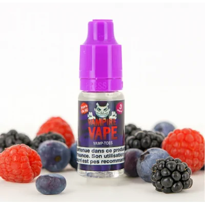 10 ml VAMP TOES von Vampire Vape - vers. NikotinstärkenLieferumfang: 1x 10 m VAMP TOES E-Liquid aus UKGeschmack: A berries juice flavour ! Fruchtig nach Beeren Vamp TOES VG / PG 60/404416Vampire Vape4,90 CHFsmoke-shop.ch4,90 CHF 10 ml VAMP TOES von Vampire Vape - vers. NikotinstärkenLieferumfang: 1x 10 m VAMP TOES E-Liquid aus UKGeschmack: A berries juice flavour ! Fruchtig nach Beeren Vamp TOES VG / PG 60/404416Vampire Vape4,90 CHFsmoke-shop.ch4,90 CHF