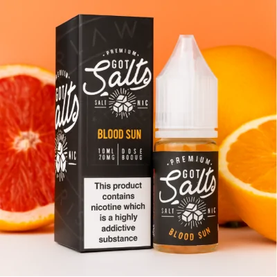Got Salts Blood Sun 10ml - Salt - vers. NikotinstärkenLieferumfangGot Salts Blood Sun 10ml - Salt - vers. NikotinstärkenBlood Sun von Got Salts bietet eine Zitrusmischung aus Blutorangen gepaart mit Grapefruit für einen saftigen Twist.Blood Sun von Got Salts kommt als 10ml Nik-Salz mit 10/20mg Nikotin.50% VG / PG 14734Juice N Power Frankreich4,90 CHFsmoke-shop.ch4,90 CHF Got Salts Blood Sun 10ml - Salt - vers. NikotinstärkenLieferumfangGot Salts Blood Sun 10ml - Salt - vers. NikotinstärkenBlood Sun von Got Salts bietet eine Zitrusmischung aus Blutorangen gepaart mit Grapefruit für einen saftigen Twist.Blood Sun von Got Salts kommt als 10ml Nik-Salz mit 10/20mg Nikotin.50% VG / PG 14734Juice N Power Frankreich4,90 CHFsmoke-shop.ch4,90 CHF