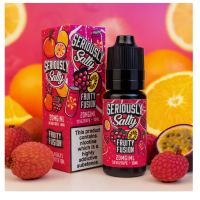 Seriously Salty Sodas Fruity Fusion 10ml - 20mg NikotinsalzSeriously Salty Sodas Fruity Fusion 10ml - 20mg NikotinsalzGeschmack: Seriously Salty Sodas Fruity Fusion - Ein saftiges Medley aus Mandarine und Passionsfrucht. Mit einem Hauch von Lychee-Apfel. Basierend auf dem beliebten Red Fruit Twist-Getränk. Ein erstaunlich leckerer Geschmack.10ml Flaschen50% VG10mg oder 20mg Nik-SalzeDoozy Seriously Salty E-Liquid 10ml Salz.10 mg oder 20 mg auswählbar13052Doozy Liquids5,50 CHFsmoke-shop.ch5,50 CHF