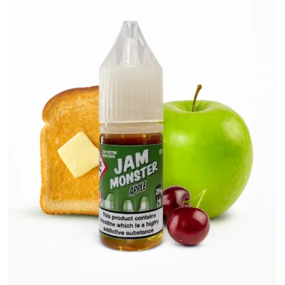 Jam Monster Salt - Apple 10ml - 20mg NikotinsalzApple Jam von Monster Lab Salts ahmt den Geschmack einer süßen und zuckerhaltigen Apfelmarmelade nach, die über gebutterten Toast gestrichen wird.Monster Lab Salts sind in taschenfreundlichen, 10ml TPD-konformen Flaschen in 20mg Nikotinstärke erhältlich, gemischt in einem 50%VG / 50% PG Verhältnis.Nikotinstärke von 20mg50% VG / 50% PGGeeignet für Starter Kits und Pod-GeräteHergestellt in den USAKindersicherer VerschlussManipulationssicheres SiegelMonster Lab-SalzeMonster Vape Labs ist der Hersteller von beliebten Marken wie Jam Monster, Fruit Monster &amp; Cream Team. Diese beliebten High VG e-liquids sind jetzt für die Aufnahme in 50/50 Nikotin Salze. Diese Aromen sind mit der gleichen Liebe und Aufmerksamkeit gemischt mit 20mg Nikotin Salz macht sie eine perfekte Ergänzung für jede vape Starter / MTL Kit.20mg Nikotinsalz13013Monster Vape Laps5,90 CHFsmoke-shop.ch5,90 CHF