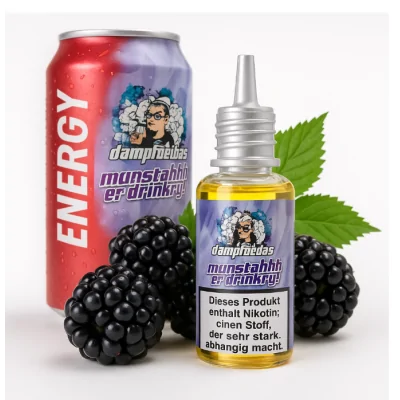 Dampfdidas - Monstaahh Bromberry - Nikotinsalz - 10ml - 20mg/mlGeschmack: Erfrischender Energydrink mit reifen BrombeerenLiquidtyp:FertigliquidTPD / STEUER:Deutsche SteuermarkeHerkunft:DeutschlandNikotinstärke:20mg/ml - NikotinsalzFlascheninhalt:10ml14266Dampfdidas6,90 CHFsmoke-shop.ch6,90 CHF