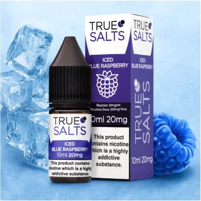 True Salts - Iced Blue Raspberry 10ml - 20mg -Lieferumfang: True Blackcurrant A Menthol 10ml - 20mg -Geschmack: Iced Blue Raspberry E-Liquid von True Salts ist eine süße Slushy-Mischung aus klassischer blauer Himbeere beim Einatmen, kombiniert mit einem kühlenden Menthol beim Ausatmen.UK MadeProminent Flavours: Blue Raspberry, Menthol10mlNic SaltPG/VG = 50/5010057True Salts by IVG UK3,50 CHFsmoke-shop.ch3,50 CHF