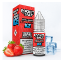 Drip Hacks Pocket Salt Strawberry Ice 10ml Liquid (Nik-Salz) 20 mg