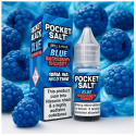 Drip Hacks Pocket Salt Blue Razzberry Sherbet 10ml Liquid (Nik-Salz)
