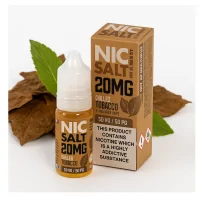 Nic Salt - Chilled Tobacco - vers. Nikotinstärken - Nikotinsalz 10mlLieferumfang: Nic Salt - Chilled Tobacco -20 mg Nikotinsalz 10ml10ml PetGeschmack:  traditioneller Tabakgeschmack, abgerundet mit einer minzigen Note7258Flawless E-Liquid UK6,90 CHFsmoke-shop.ch6,90 CHF