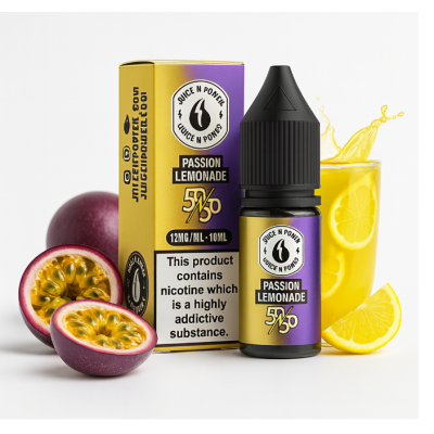 Juice N' Power 50:50 Passion Lemonade 10ml - 6 mg NikotinLieferumfang Juice N' Power 50:50 Passion Lemonade 10ml - vers. NikotinstärkenPassion Lemonade - eine exotische Passionsfrucht mit einer köstlichen Mischung aus pikanter Limonade, die Ihre Geschmacksnerven verführen, erfreuen und verzaubern wird. 10ml Flasche erhältlich in: 3mg, 6mg, 12mg, 50% VG / 50% PG  14738Juice N Power Frankreich5,50 CHFsmoke-shop.ch5,50 CHF