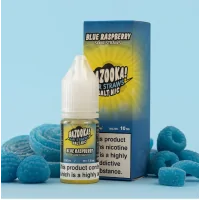 Bazooka Sour Straws Salt Nic Blue Raspberry 10ml - 20mg