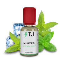 Aroma - T-Juice Minted - 30ml (DIY)Lieferumfang: Aroma - T-Juice Minted - 30mlGeschmack: Minted ist ein fester Favorit bei unseren Kunden und bietet einen frischen Minzgeschmack, der den ganzen Tag und zu jeder Jahreszeit verdampft werden kann. Schmecken Sie das unverwechselbare Grün frisch gepflückter Minzblätter, das sich zu einem süßen Ausatem entwickelt, der zufriedenstellend auf der Zunge verweilt.Die Geschmacksrichtung Minted von T-Juice ist endlich auch als Aroma-Konzentrat erhältlich! Geniessen Sie die mentholige Frische im Format mit 10ml oder 30ml. Dieser Mix vereint grüne Minze mit Spearmint - die perfekte Abkühlung an heissen Sommertagen!Bitte beachten Sie, dass dieses Aroma-Konzentrat vor der Verwendung in einer PG/VG-Base verdünnt werden muss. Empfohlene Dosierung auf eine 50/50-Base: 15% des Gesamtvolumens. Empfohlene Reifezeit: 10 Tage.Im Kunststoff-Flakon mit kindersicherem Verschluss.Hergestellt in Grossbritannien.Aroma nicht Pur dampfen!Mischverhältnis: 15-20% empfohlene: Reifezeit: 1-3 Tage12538t-juice logo14,90 CHFsmoke-shop.ch14,90 CHF