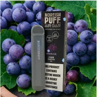 Moreish Puff Air Bar Disposable Pod Device - Grape Ice 20mg 2mlMoreish Puff Air Bar Disposable Pod Device - Grape Ice 20mg 2ml - Einweg E-ZigaretteGrape Ice ist eine durstlöschende Mischung aus dunklen Trauben, gefolgt von einer luftigen Welle von erfrischendem Eis beim Ausatmen.  Grape Ice Einweggerät: 20mg Nik-Salz Bis zu 575 Züge mit unglaublichem Geschmack. Erstaunliche Qualität60% | 40% VG / PG60% | 50% VG / PG- 20mg Nikotin- Größe (mm): 10,3 x 18 x 106- Batteriekapazität: 350mAh- Saftkapazität: 2ml- Widerstand: 1.8ohm- Spannung: 3.7V- Gewicht: 20g- Züge: ca 500  Nicht aufladbar /Einweg E-zigarette / E-Shisha 11394Moreish Puff UK Liquids4,10 CHFsmoke-shop.ch4,10 CHF