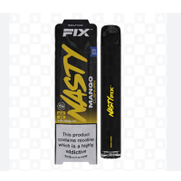 Nasty Juice Salt Nic Fix Version 2 Cushman - Mango 2ml - 20mgNasty Juice Salt Nic Fix Version 2 Cushman - Mango 2ml - 20mg (nicht aufladbar)Nasty Juice Fix ist ein Einweg-Pen, der entwickelt wurde, um sicherzustellen, dass jeder die gleichen Nasty Juice-Aromen auf die einfachste Weise genießen kann.  Der Nasty Fix Bar bietet dem Nutzer ein unkompliziertes und einfaches Vape-Erlebnis.Nasty Juice Fix Salt Nic Fix Mango Banana- Cushman Banana e-liquid vereint zwei beliebte tropische Fruchtaromen und verleiht ihnen einen kühlen Abgang. Der süße und reife Geschmack von Mango und Banane kommt direkt durch, mit wenig Minze, die eine extra weiche Note hinzufügt.NASTY FIX EINWEG VAPE POD EIGENSCHAFTEN:- Kompakt &amp; leicht- Problemlos &amp; einfach zu benutzen- Gleicher großartiger Geschmack und Zufriedenheit- Bequem und stilvoll- 2% (20mg)/1%(10mg) Nikotinstärke- Angetrieben von einer 700mAh Batterie- Enthält 2ml Nasty Salts e-Flüssigkeit- Liefert ca. 675 Züge- mit einstellbarer Airflow Control (Luftzug)Enthält:Nasty Juice Salt Nic Fix Version 2 Cushman - Mango 2ml - 20mg (nicht aufladbar)Einweggerät , nicht aufladbar nicht auffüllbar11333Nasty Juice4,80 CHFsmoke-shop.ch4,80 CHF