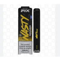Nasty Juice Salt Nic Fix Version 2 Cushman - Mango 2ml - 20mgNasty Juice Salt Nic Fix Version 2 Cushman - Mango 2ml - 20mg (nicht aufladbar)Nasty Juice Fix ist ein Einweg-Pen, der entwickelt wurde, um sicherzustellen, dass jeder die gleichen Nasty Juice-Aromen auf die einfachste Weise genießen kann.&nbsp; Der Nasty Fix Bar bietet dem Nutzer ein unkompliziertes und einfaches Vape-Erlebnis.Nasty Juice Fix Salt Nic Fix Mango Banana- Cushman Banana e-liquid vereint zwei beliebte tropische Fruchtaromen und verleiht ihnen einen kühlen Abgang. Der süße und reife Geschmack von Mango und Banane kommt direkt durch, mit wenig Minze, die eine extra weiche Note hinzufügt.NASTY FIX EINWEG VAPE POD EIGENSCHAFTEN:- Kompakt &amp; leicht- Problemlos &amp; einfach zu benutzen- Gleicher großartiger Geschmack und Zufriedenheit- Bequem und stilvoll- 2% (20mg)/1%(10mg) Nikotinstärke- Angetrieben von einer 700mAh Batterie- Enthält 2ml Nasty Salts e-Flüssigkeit- Liefert ca. 675 Züge- mit einstellbarer Airflow Control (Luftzug)Enthält:Nasty Juice Salt Nic Fix Version 2 Cushman - Mango 2ml - 20mg (nicht aufladbar)Einweggerät , nicht aufladbar nicht auffüllbar11333Nasty Juice4,80&nbsp;CHFsmoke-shop.ch4,80&nbsp;CHF