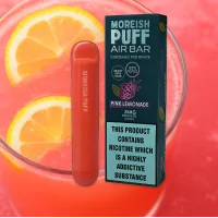 Moreish Puff Air Bar Disposable Pod Device - Pink Lemonade 20mg 2mlMoreish Puff Air Bar Disposable Pod Device - Pink Lemonade 20mg 2ml - Einweg ZigaretteGefüllt mit köstlichen Himbeeren, die Ihnen einen süßen und säuerlichen Geschmack geben, aber auch mit einem Spritzer erfrischend leckerer Limonade zum Abschluss. Pink Lemonade Einweggerät: 20mg Nik-Salz Bis zu 575 Züge mit unglaublichem Geschmack. Erstaunliche Qualität.45% | 55% VG / PG- 20mg Nikotin- Größe (mm): 10,3 x 18 x 106- Batteriekapazität: 350mAh- Saftkapazität: 2ml- Widerstand: 1.8ohm- Spannung: 3.7V- Gewicht: 20g- Züge: ca 500  Nicht aufladbar /Einweg E-zigarette / E-Shisha 11310Moreish Puff UK Liquids4,10 CHFsmoke-shop.ch4,10 CHF