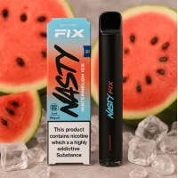 Nasty Juice Salt Nic Fix Version 2 - Watermelon Ice - 2ml - 10mgNasty Juice Salt Nic Fix Version 2 - Watermelon Ice - 2ml - 10/20mg (nicht aufladbar)Eine erfrischende Kombination aus süßer, saftiger Wassermelone mit einem Schuss eisiger Minze. Nasty Juice Fix ist ein Einweg-Pen, der entwickelt wurde, um sicherzustellen, dass jeder die gleichen Nasty Juice-Aromen auf die einfachste Weise genießen kann. Der Nasty Fix Bar bietet dem Nutzer ein unkompliziertes und einfaches Vape-Erlebnis.Sicko Blue liefert den wahren Geschmack von frisch gepflückten Himbeeren direkt aus den besten Weinbergen. Das volle Geschmacksprofil der Himbeere kommt mit jedem Zug voll zur Geltung, gepaart mit einem Hauch einer einzigartigen Beerenmischung.Nasty Juice Fix Disposable Pod System ist eine fantastische Pod-Marke, die sich durch ein Konzentrationsverhältnis von 40% VG (Vegetable Glycerine) und 60% Mixed PG (Propylene Glycol) auszeichnet und hochwertige Lebensmittelaromen und Salt Nikotin enthält. Ein Gerät für MTL (Mouth To Lung) vaping!NASTY FIX EINWEG VAPE POD EIGENSCHAFTEN:- Kompakt & leicht- Problemlos & einfach zu benutzen- Gleicher großartiger Geschmack und Zufriedenheit- Bequem und stilvoll- 2% (20mg)/1%(10mg) Nikotinstärke- Angetrieben von einer 700mAh Batterie- Enthält 2ml Nasty Salts e-Flüssigkeit- Liefert ca. 675 Züge- mit einstellbarer Airflow Control (Luftzug)Enthält: Nasty Fix Schwarze Johannisbeere Zuckerwatte Einweg-DampfgerätEinweggerät , nicht aufladbar nicht auffüllbarTechnische Daten: TPD konform Softtouch Oberfläche 2ml Füllvolumen Variable Airflow 700 mAh Batterie bis zu 675 Züge Liquidtyp:Einweg E-ZigaretteHerkunft:MalaysiaInhaltsstoffe:Glycerin, Propylenglykol (E1520), NikotinsalzZüge:Bis zu 675 ZügeInhalt:2,00 ml12737Nasty Juice4,80 CHFsmoke-shop.ch4,80 CHF Nasty Juice Salt Nic Fix Version 2 - Watermelon Ice - 2ml - 10mgNasty Juice Salt Nic Fix Version 2 - Watermelon Ice - 2ml - 10/20mg (nicht aufladbar)Eine erfrischende Kombination aus süßer, saftiger Wassermelone mit einem Schuss eisiger Minze. Nasty Juice Fix ist ein Einweg-Pen, der entwickelt wurde, um sicherzustellen, dass jeder die gleichen Nasty Juice-Aromen auf die einfachste Weise genießen kann. Der Nasty Fix Bar bietet dem Nutzer ein unkompliziertes und einfaches Vape-Erlebnis.Sicko Blue liefert den wahren Geschmack von frisch gepflückten Himbeeren direkt aus den besten Weinbergen. Das volle Geschmacksprofil der Himbeere kommt mit jedem Zug voll zur Geltung, gepaart mit einem Hauch einer einzigartigen Beerenmischung.Nasty Juice Fix Disposable Pod System ist eine fantastische Pod-Marke, die sich durch ein Konzentrationsverhältnis von 40% VG (Vegetable Glycerine) und 60% Mixed PG (Propylene Glycol) auszeichnet und hochwertige Lebensmittelaromen und Salt Nikotin enthält. Ein Gerät für MTL (Mouth To Lung) vaping!NASTY FIX EINWEG VAPE POD EIGENSCHAFTEN:- Kompakt & leicht- Problemlos & einfach zu benutzen- Gleicher großartiger Geschmack und Zufriedenheit- Bequem und stilvoll- 2% (20mg)/1%(10mg) Nikotinstärke- Angetrieben von einer 700mAh Batterie- Enthält 2ml Nasty Salts e-Flüssigkeit- Liefert ca. 675 Züge- mit einstellbarer Airflow Control (Luftzug)Enthält: Nasty Fix Schwarze Johannisbeere Zuckerwatte Einweg-DampfgerätEinweggerät , nicht aufladbar nicht auffüllbarTechnische Daten: TPD konform Softtouch Oberfläche 2ml Füllvolumen Variable Airflow 700 mAh Batterie bis zu 675 Züge Liquidtyp:Einweg E-ZigaretteHerkunft:MalaysiaInhaltsstoffe:Glycerin, Propylenglykol (E1520), NikotinsalzZüge:Bis zu 675 ZügeInhalt:2,00 ml12737Nasty Juice4,80 CHFsmoke-shop.ch4,80 CHF
