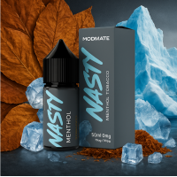 Nasty Juice Mod Mate – Menthol Tobacco 0mg 50ml ShortfillTobacco Menthol Modmate shortfill e-liquid von Nasty Juice ist eine geradlinige Mischung, die einen tiefen, holzigen Tabakgeschmack mit kühlem Menthol für Vaper, die klassische Aromen genießen, kombiniert.Nasty Juicy Mod Mate - Menthol Tobacco ist eine 50ml kurze Füllung und ein nikotinfreier e-Flüssigkeitssaft.70 VG 30 PG14227Nasty Juice11,30 CHFsmoke-shop.ch11,30 CHF