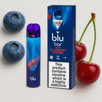 MY BLU BAR 1000 - Blueberry Cherry - 520 mAh - DisposableLieferumfang: 1x - MY BLU BAR 1000 - Blueberry CherryGeschmack: Blaubeere und KirscheBatteriekapazität 520mAhBatterietyp IntegriertEliquid Flavours BlueberryMade in UKPuff Count 1000 Puffs16867my blu6,20 CHFsmoke-shop.ch6,20 CHF