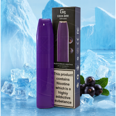 Geek Bar Disposable Device Blackcurrant Menthol 2% Salt Nic/2.0mlLieferumfang: 1x Geek Bar Disposable Device Blackcurrant Menthol 2% Salt Nic/2.0ml (Einweg E-Zigarette)Die GEEK BAR Grape Disposable Vape kommt mit vorgefüllten 2% Nikotinsalz Saft mit 500mAh Hochspannungsbatterie. Und die GEEK BAR Einweg-Pod-Gerät können Sie etwa 575 Puffs bringen. Mit konstanter Leistung und konsistenten Geschmack System, das GEEK BAR Einweg-Pod-Gerät müssen Sie dichte Wolken und erstaunlichen Geschmack zu bringen. Kommt mit 2ml Kapazität. 2ml Hülse mit außergewöhnlichen fruchtigen Aromen.Vorgefüllte Hülse. TPD BEREITSchlankes, modernes und diskretes Format.Eingebauter 500mAh-Akku.Automatische Auslosung.20mg Nikotin Flüssigkeit.Vape 550 Züge auf Ihrer E-Zigarette mit großartigem Geschmack.11410geekvape3,00 CHFsmoke-shop.ch3,00 CHF