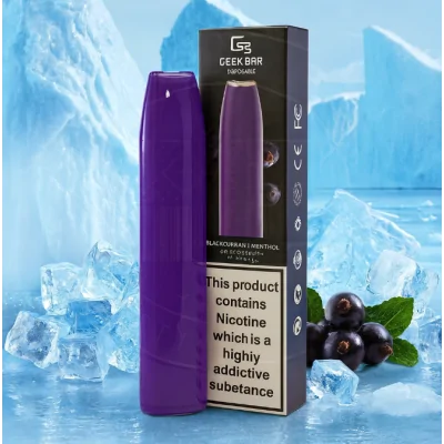 Geek Bar Disposable Device Blackcurrant Menthol 2% Salt Nic/2.0mlLieferumfang: 1x Geek Bar Disposable Device Blackcurrant Menthol 2% Salt Nic/2.0ml (Einweg E-Zigarette)Die GEEK BAR Grape Disposable Vape kommt mit vorgefüllten 2% Nikotinsalz Saft mit 500mAh Hochspannungsbatterie. Und die GEEK BAR Einweg-Pod-Gerät können Sie etwa 575 Puffs bringen. Mit konstanter Leistung und konsistenten Geschmack System, das GEEK BAR Einweg-Pod-Gerät müssen Sie dichte Wolken und erstaunlichen Geschmack zu bringen. Kommt mit 2ml Kapazität. 2ml Hülse mit außergewöhnlichen fruchtigen Aromen.Vorgefüllte Hülse. TPD BEREITSchlankes, modernes und diskretes Format.Eingebauter 500mAh-Akku.Automatische Auslosung.20mg Nikotin Flüssigkeit.Vape 550 Züge auf Ihrer E-Zigarette mit großartigem Geschmack.11410geekvape3,00 CHFsmoke-shop.ch3,00 CHF