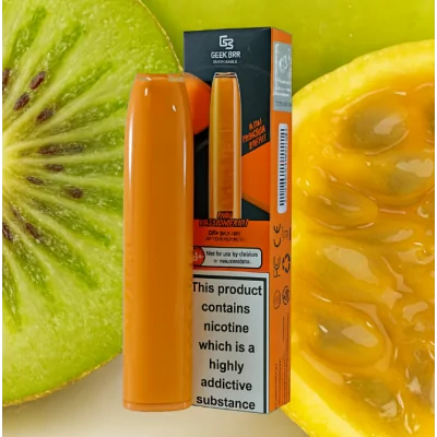 Geek Bar Disposable Device Kiwi Passionfruit 2% Salt Nic/2.0mlLieferumfang: Geek Bar Disposable Device Kiwi Passionfruit 2% Salt Nic/2.0ml (Einweg E-Zigarette)2ml Hülse mit außergewöhnlichen fruchtigen Aromen.Vorgefüllte Hülse. TPD BEREITSchlankes, modernes und diskretes Format.Eingebauter 500mAh-Akku.Automatische Auslosung.20mg Nikotin Flüssigkeit.Vape 550 Züge auf Ihrer E-Zigarette mit großartigem Geschmack.11721geekvape3,00 CHFsmoke-shop.ch3,00 CHF