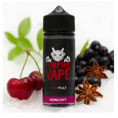 Vampire Vape Koncept 70/30 - Catapult - 100ml - Koncept XIXLieferumfang: Vampire Vape Koncept 70/30 - Catapult - 100ml - Koncept XIXCatapult ist ein weiterer Volltreffer von Vampire Vape, der ebenso köstlich wie kultig ist. Die Mischung aus Kirsche, frischer schwarzer Johannisbeere und Anis liefert einen fruchtigen Geschmack mit einem gaumenbereinigenden Nachgeschmack, der den ganzen Tag über geraucht werden kann. Eine für alle, die einen tief süßen Zug mit einem kühlen Abgang lieben.Das Koncept-Sortiment ist eine 70VG/30PG 100ml-Mischung in einer 120ml-Flasche. 13773Vampire Vape21,00 CHFsmoke-shop.ch21,00 CHF Vampire Vape Koncept 70/30 - Catapult - 100ml - Koncept XIXLieferumfang: Vampire Vape Koncept 70/30 - Catapult - 100ml - Koncept XIXCatapult ist ein weiterer Volltreffer von Vampire Vape, der ebenso köstlich wie kultig ist. Die Mischung aus Kirsche, frischer schwarzer Johannisbeere und Anis liefert einen fruchtigen Geschmack mit einem gaumenbereinigenden Nachgeschmack, der den ganzen Tag über geraucht werden kann. Eine für alle, die einen tief süßen Zug mit einem kühlen Abgang lieben.Das Koncept-Sortiment ist eine 70VG/30PG 100ml-Mischung in einer 120ml-Flasche. 13773Vampire Vape21,00 CHFsmoke-shop.ch21,00 CHF