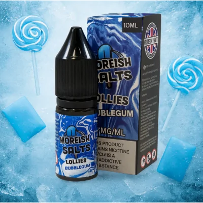Moreish Puff Nic Salt Lollies Bubblegum 10ml - 20mgMoreish Puff Nic Salt Lollies Bubblegum 10ml - 20mgMoreish Puff Lollies Bubblegum bietet einen riesigen Bubblegum Geschmack, mit einem durstlöschenden Eis Lolly Finish.Moreish Puff Lollies Bubblegum kommt als 10ml Nic Salt und enthält entweder 10mg oder 20mg Nikotin.50% | VG / PG10965Moreish Puff UK Liquids5,90 CHFsmoke-shop.ch5,90 CHF
