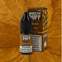 Moreish Puff Tobacco 50/50 Original 10ml - vers. StärkenLieferumfang: Moreish Puff Tobacco 50/50 Original 10ml - vers. StärkenGeschmack:Moreish Puff Tobacco Original E-Liquid ist eine einzigartige Mischung, die glatte und reiche Tabakaromen kombiniert, um so nah wie möglich an den Geschmack einer Zigarette zu kommen.Tobacco Original von Moreish Puff kommt als 10ml Liquidflasche und enthält entweder 3mg, 6mg, 12mg oder 18mg Nikotin.50/5010393Moreish Puff UK Liquids5,90 CHFsmoke-shop.ch5,90 CHF