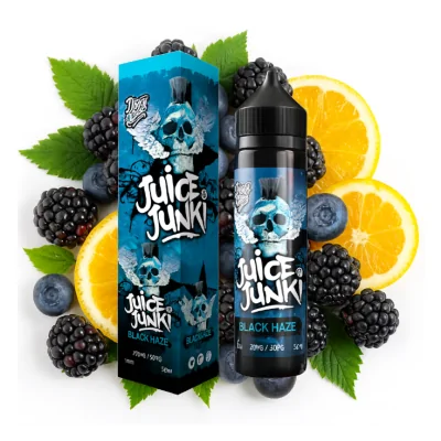 Black Haze – 50ml Shortfill von Juice JunkiLieferumfang: 1x Black Haze – 50ml Shortfill von Juice JunkiBlack Haze - Schwarze Johannisbeere und schwarze Beeren mit einem Spritzer Zitrusfrüchte. Dieser Berry Flavour E-Liquid ist eine Mischung aus Früchten mit einem eisigen Prickeln.VG/PG: 70/308872Juice Junki Liquids18,10 CHFsmoke-shop.ch18,10 CHF