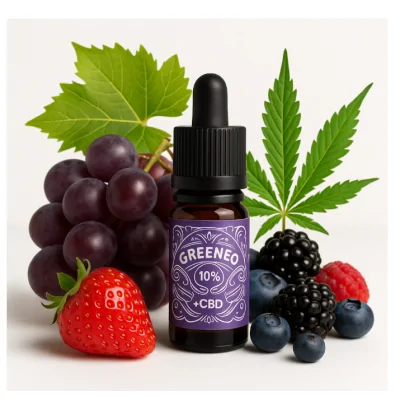 10 ml CBD Grand Daddy Lila 100/300mg CBD von Greeneo FRLieferumfang: 10 ml CBD Grand Daddy Lila 100/300mg CBD von Greeneo FR10ml Glasflaschemit PipetteGeschmack: Diese Kreuzung „ Lila Urkle + Big Bud “ gewann zahlreiche Auszeichnungen seit 2003 dank seiner außergewöhnlichen Farbe , aber besonders feine und subtile Aromen der Trauben , von süßem Wein und Waldfrüchten .6429Greeneo CBD8,90 CHFsmoke-shop.ch8,90 CHF 10 ml CBD Grand Daddy Lila 100/300mg CBD von Greeneo FRLieferumfang: 10 ml CBD Grand Daddy Lila 100/300mg CBD von Greeneo FR10ml Glasflaschemit PipetteGeschmack: Diese Kreuzung „ Lila Urkle + Big Bud “ gewann zahlreiche Auszeichnungen seit 2003 dank seiner außergewöhnlichen Farbe , aber besonders feine und subtile Aromen der Trauben , von süßem Wein und Waldfrüchten .6429Greeneo CBD8,90 CHFsmoke-shop.ch8,90 CHF