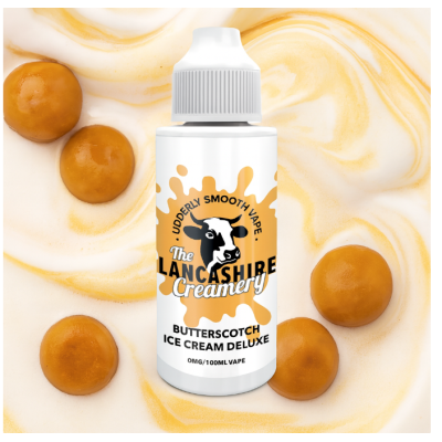 The Lancashire Creamery - Butterscotch ICE Cream Deluxe - 0mg 100ml ShortfilThe Lancashire Creamery - Butterscotch ICE Cream Deluxe - 0mg 100ml ShortfilAn alle Butterscotch-Liebhaber! Das The Lancashire Butterscotch Ice Cream Deluxe Liquid bietet eine köstliche Kombination aus cremigem Butterscotch und milchiger Eiscreme-Note, die einfach nur lecker ist. 70% | 30% VG / PGDessert: Vanilla, Milchshake16519The Lancashire Creamery - UK24,90 CHFsmoke-shop.ch24,90 CHF The Lancashire Creamery - Butterscotch ICE Cream Deluxe - 0mg 100ml ShortfilThe Lancashire Creamery - Butterscotch ICE Cream Deluxe - 0mg 100ml ShortfilAn alle Butterscotch-Liebhaber! Das The Lancashire Butterscotch Ice Cream Deluxe Liquid bietet eine köstliche Kombination aus cremigem Butterscotch und milchiger Eiscreme-Note, die einfach nur lecker ist. 70% | 30% VG / PGDessert: Vanilla, Milchshake16519The Lancashire Creamery - UK24,90 CHFsmoke-shop.ch24,90 CHF