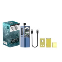 Boson Boro DNA80C - LVE - 2200 mAh TFT 0.85 FarbdisplayDer ultrakompakte Mod Boson ist mit dem bekannten und bewährten DNA80C-Chipsatz sowie einem leistungsstarken LiPo-Akku ausgestattet.Integrierter LiPo-Akku mit 2200 mAh, der sich über USB-C mit 3 A sehr schnell aufladen lässt.Leistung einstellbar von 1 bis 80 Watt.Der Evolv DNA80C-Chipsatz kann über das Escribe-Tool angepasst werden.Die bekannte Replay-Funktion ermöglicht es dem Benutzer, bei jedem Zug den perfekten Zug zu reproduzieren.Einstellbarer, auslaufsicherer Pluspol, der einen perfekten Kontakt mit Ihrem Boro-Tank gewährleistet.Drip Tip Nut zum werkzeuglosen Entfernen des Tanks.Hohe Robustheit dank PVD-Beschichtung.Klares und gut lesbares 0,85-Zoll-TFT-Farbdisplay.Kompatibel mit den meisten vorhandenen Boro-Tanks.16942Evolv DNA129,90 CHFsmoke-shop.ch129,90 CHF
