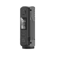 Box Mod Rayden 100 V2 - BD Vape 18650/21700 100 Watt Version 2.0Kompakt, leistungsstark, ergonomisch ... Drei Worte, die den Mod Rayden 100 perfekt beschreiben!Das Design aus einer Legierung verleiht ihm eine hohe Robustheit.Vorbildliche Handhabung und Verarbeitung.Funktioniert mit einem Akku 18650/21700 (nicht im Lieferumfang enthalten).Leistung einstellbar bis maximal 100 Watt.XT ULTRA 1.3-Chipsatz (neuer, verbesserter Chipsatz) mit anpassbaren Farben.Ein-/Aus-Schalter zum einfachen Ein- und Ausschalten des Rayden Mods. Die Änderungen der Version 2.0!+20 % Reaktionsfähigkeit im Vergleich zu V1.5.Hochwertige Verarbeitung mit kratzfester Beschichtung für außergewöhnliche Langlebigkeit.Neue Akku-Klappe, die jegliches Risiko von Überhitzung und Kurzschlüssen ausschließt.Überarbeitete Tasten für optimale Empfindlichkeit.2 Jahre Garantie auf das Produkt.16069BD Vape78,00 CHFsmoke-shop.ch78,00 CHF