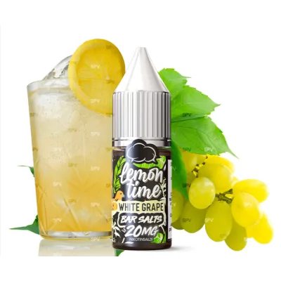10 ml - Liquid Lemon' Time Salt - White Grape - vers. NikotinstärkenEine saftige weiße Traube, getränkt in eiskalter Limonade, verfeinert durch eine Bar Salts-Formel mit intensiven Aromen. White Grape Lemon'Time Bar Salts ist ein Muss für Liebhaber von fruchtigen und erfrischenden Puff-Aromen, aber in Premium-Qualität.10-ml-Flasche mit kindersicherem VerschlussBar Salts-Formel (verstärkte Aromen)NikotinsalzeErhältlich in 10 mg/ml und 20 mg/mlAromen: Limonade, weiße Traube, FrischePG/VG: 50/50Hergestellt in Frankreich von Eliquid France10 ml 50PG | 50GV Frisch Fruchtig Getränke Frische Limonade Traube made in France10 ml - Liquid Lemon' Time Salt 20mg - White Grape16963lemon Time - ELiquid France5,90 CHFsmoke-shop.ch5,90 CHF