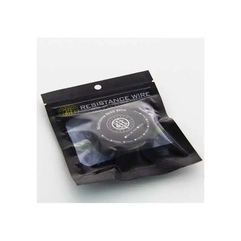 5 Meter Nichrome NI80 - 22 ga Draht Bobine von ThunderheadLieferumfang: 5 Meter Nichrome (Nickel) TP Wickeldraht 22g von ThunderheadLänge: 5mDurchmesser: 0.22 /0.3 / 0.4 mm / 0.5 mm5.8ohm pro MeterAWG 22ga2393Thunderhead5,80 CHFsmoke-shop.ch5,80 CHF 5 Meter Nichrome NI80 - 22 ga Draht Bobine von ThunderheadLieferumfang: 5 Meter Nichrome (Nickel) TP Wickeldraht 22g von ThunderheadLänge: 5mDurchmesser: 0.22 /0.3 / 0.4 mm / 0.5 mm5.8ohm pro MeterAWG 22ga2393Thunderhead5,80 CHFsmoke-shop.ch5,80 CHF