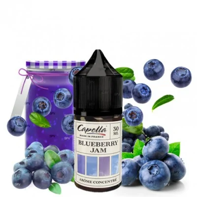 Blueberry Jam - Capella France Aroma 30ml (DIY)Blueberry Jam - Capella France Aroma 30ml (DIY)Lieferumfang: 1x Blueberry Jam - Capella France Aroma 30ml (DIY)Capacity (ml)30mlFlavorsFruityAromasAppleNicotine content in mg/ml0 mgRecommended dosage10, 15Maturing TimeFrom 2 to 3 daysCountry of manufacturemade in France&nbsp;16972Capella Flavours10,90&nbsp;CHFsmoke-shop.ch10,90&nbsp;CHF