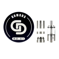 MD-01 RTA 5.5ml 23mm - GD Mods (Selbstwickelverdampfer)GD Mods präsentiert den MD-01 RTA, ein innovatives Design und ein einzigartiges Erlebnis.Single-Coil-Deck für einfache Installation der Coils.Fassungsvermögen von 5,5 ml und Befüllung von unten.Präzise einstellbarer Airflow, perfekt für MTL- bis DL-Züge.2 austauschbare Airflow-Ringe im Lieferumfang enthalten:MTL: 0,8 mm, 1,0 mm, 1,2 mm.DTL: 1,5 mm, 3 x 1,5 mm, 1,5+3 x 1,5 mm.Aus Edelstahl gefertigt.Umfassende Individualisierung dank 2 mitgelieferten austauschbaren Tanks.Außergewöhnliche Geschmacksentfaltung.Abnehmbares 510er Drip Tip.Dank seines Durchmessers von 23 mm mit den meisten Mods kompatibel.16983GD Mods Studio109,90 CHFsmoke-shop.ch109,90 CHF