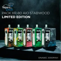 Pack XR-80 AIO Stabwood Limited Edition DNA80C 3000mAh - Vaperz CloudPack XR-80 AIO Stabwood Limited Edition DNA80C 3000mAh - Vaperz CloudXR-80 AIO Stabwood Limited Edition von Vaperz Cloud: Wenn technische Exzellenz auf raffinierte Handwerkskunst trifft.Eingebauter 3000mAh-Akku, der sich schnell (3A) über USB-C aufladen lässt.Einstellbare Leistung von maximal 80 Watt.Tank Shift Boro V1.5 dual-fill (vorne oder seitlich).Einstellbare Airflow perfekt für RDL- bis DTL-Züge.3 Betriebsarten: Variable Wattage, Bypass und Temperaturkontrolle (SS, Ni, Ti).Kompatibel mit allen Boro-Tanks.DNA80C-Chipsatz mit bemerkenswerter Leistung.0,96“ OLED-Farbbildschirm mit 10 anpassbaren Themen.Hergestellt aus CNC-Aluminiumlegierung und rostfreiem Stahl.Boro Tank Shift kompatibel mit allen VC TECH-, TMD-, PnP- und GTX-Serien-Widerständen.16998Vaperz Cloud139,90 CHFsmoke-shop.ch139,90 CHF