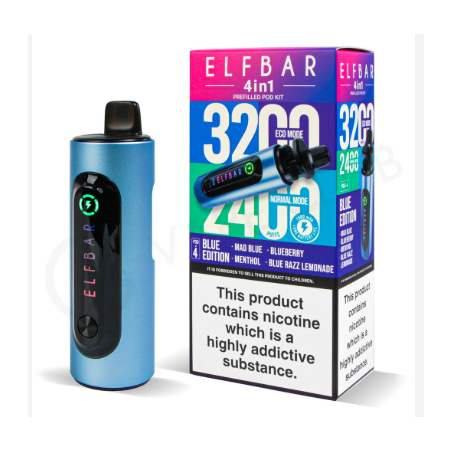 Elfbar 4in1 Pod Kit Edition (USB-C) mit 4 ErsatzPod -20 mg