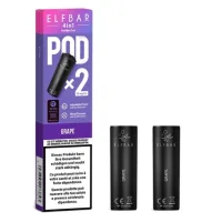 ElfBar 4in1 - 2x Nachfüll Pods - vers. Auswahl - 20mg - PatroneEntdecke Elfbar: 4in1 Pod Banana Milk! Sanfter Mix aus reifen Bananen und Milch, mit 20mg Salz für zeitlosen Genuss. Verschiedene Geschmacksrichtungen20mg Nikotin&nbsp;Verleihe deinem Dampferlebnis frischen Wind. Mit den Elfbar 4in1 Pods (20mg | 2er Pack) hast du jederzeit aromatische Vielfalt parat. Jeder Pod ist vorbefüllt mit 2ml hochwertigem Nikotinsalz-Liquid und bietet dir bis zu 800 Züge voller Geschmack. Die Pods sind perfekt abgestimmt auf dein Elfbar 4in1 Starter Kit und lassen sich spielend leicht einsetzen. Ob du lieber fruchtig, cremig oder eiskalt dampfst, mit insgesamt 12 intensiven Geschmacksrichtungen hast du die volle Kontrolle über dein individuelles Vape-Erlebnis.Dank dem integrierten 1.2 Ohm Mesh Coil erlebst du ein authentisches MTL-Gefühl mit dichten Dampfwolken und sattem Aroma, wie du es von Elfbar gewohnt bist. Der Wechsel ist super einfach: altes Pod raus, neues Pod rein, Lieblingsgeschmack auswählen - und fertig! Perfekt für alle, die sich nicht entscheiden können und gerne regelmässig wechseln.Ob du deine Lieblingssorte nachkaufen oder etwas Neues ausprobieren möchtest, mit den Elfbar 4in1 Refill Pods bist du bestens versorgt. Hol dir jetzt deine Lieblingsgeschmäcker in praktischen 2er-Packs und mach dein 4in1 Vape Kit wieder startklar! Die Pods haben ein Tankvolumen von 2ml und enthalten 20mg Salz-Nikotin. Sie ermöglichen 600-800 Züge pro Pod und bieten 12 leckere Aromen zur Auswahl. Sie sind einfach zu handhaben und schnell zu wechseln. Darüber hinaus sind sie mit dem Elfbar 4in1 Starter Kit kompatibel.1 x Elfbar 4in1 Pod - 20mg I 2er PackErsatzkartuschen für das Elfbar 4 in 1 Kit17001Elf Bar - Disposable Pods9,90&nbsp;CHFsmoke-shop.ch9,90&nbsp;CHF