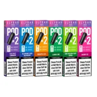 ElfBar 4in1 - 2x Nachfüll Pods - vers. Auswahl - 20mg - PatroneEntdecke Elfbar: 4in1 Pod Banana Milk! Sanfter Mix aus reifen Bananen und Milch, mit 20mg Salz für zeitlosen Genuss. Verschiedene Geschmacksrichtungen20mg Nikotin&nbsp;Verleihe deinem Dampferlebnis frischen Wind. Mit den Elfbar 4in1 Pods (20mg | 2er Pack) hast du jederzeit aromatische Vielfalt parat. Jeder Pod ist vorbefüllt mit 2ml hochwertigem Nikotinsalz-Liquid und bietet dir bis zu 800 Züge voller Geschmack. Die Pods sind perfekt abgestimmt auf dein Elfbar 4in1 Starter Kit und lassen sich spielend leicht einsetzen. Ob du lieber fruchtig, cremig oder eiskalt dampfst, mit insgesamt 12 intensiven Geschmacksrichtungen hast du die volle Kontrolle über dein individuelles Vape-Erlebnis.Dank dem integrierten 1.2 Ohm Mesh Coil erlebst du ein authentisches MTL-Gefühl mit dichten Dampfwolken und sattem Aroma, wie du es von Elfbar gewohnt bist. Der Wechsel ist super einfach: altes Pod raus, neues Pod rein, Lieblingsgeschmack auswählen - und fertig! Perfekt für alle, die sich nicht entscheiden können und gerne regelmässig wechseln.Ob du deine Lieblingssorte nachkaufen oder etwas Neues ausprobieren möchtest, mit den Elfbar 4in1 Refill Pods bist du bestens versorgt. Hol dir jetzt deine Lieblingsgeschmäcker in praktischen 2er-Packs und mach dein 4in1 Vape Kit wieder startklar! Die Pods haben ein Tankvolumen von 2ml und enthalten 20mg Salz-Nikotin. Sie ermöglichen 600-800 Züge pro Pod und bieten 12 leckere Aromen zur Auswahl. Sie sind einfach zu handhaben und schnell zu wechseln. Darüber hinaus sind sie mit dem Elfbar 4in1 Starter Kit kompatibel.1 x Elfbar 4in1 Pod - 20mg I 2er PackErsatzkartuschen für das Elfbar 4 in 1 Kit17001Elf Bar - Disposable Pods9,90&nbsp;CHFsmoke-shop.ch9,90&nbsp;CHF