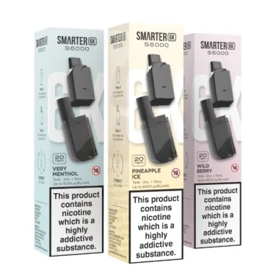10 ml - Smarter S6000 Nachfüllpod - Vers. Auswahl 20mg - SmarterSmarter S6000 Nachfüllpod - Vers. Auswahl 20mg - SmarterOhm Coil1.0 ohm MeshNachfüll Pod Wechselbarer Nachfülltank 10 ml Wechselbarer Coil (1.0 ohm Mesh Coils) 2ml PodsystemBis zu 6000 Züge, Tank 2ml 17000Elf Bar - Disposable Pods12,90 CHFsmoke-shop.ch12,90 CHF
